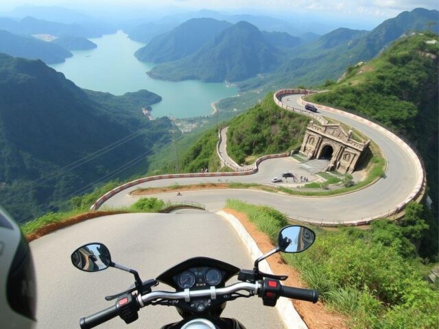 Kayaking Halong Bay Your Ultimate Guide 7 Motorbiking the Hai Van Pass