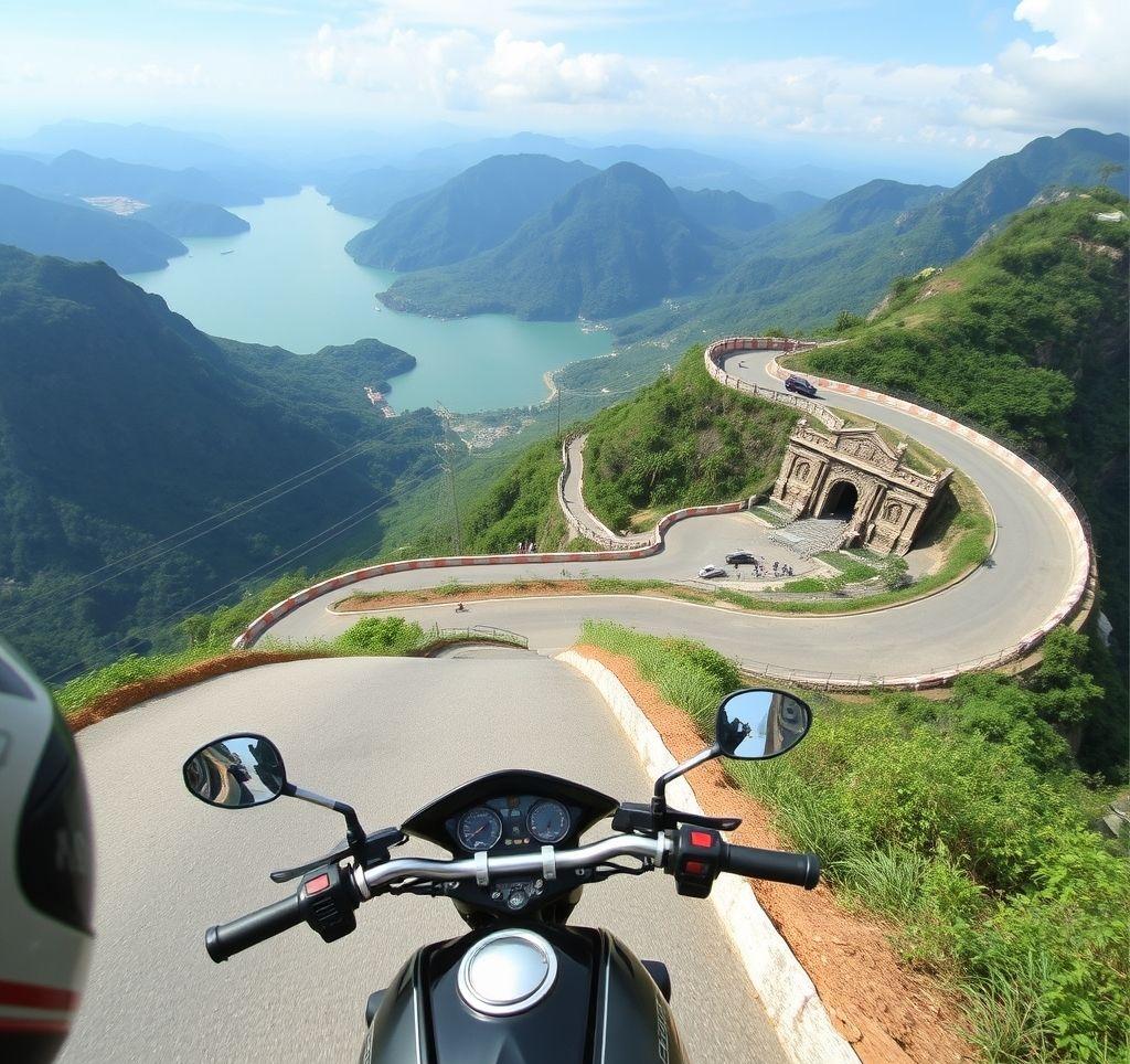 Motorbiking the Hai Van Pass