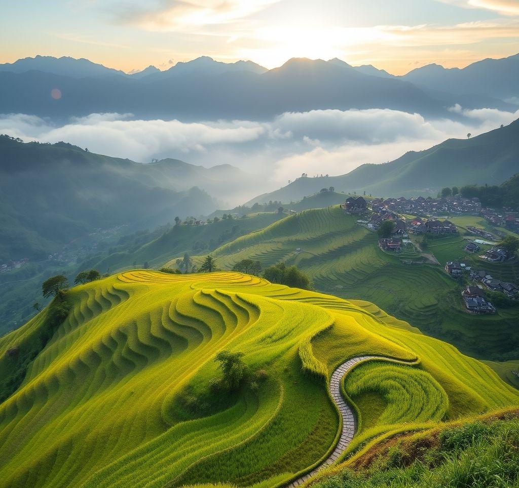 Hiking Sapa Rice Terraces