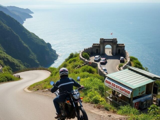 Motorbiking the Hai Van Pass