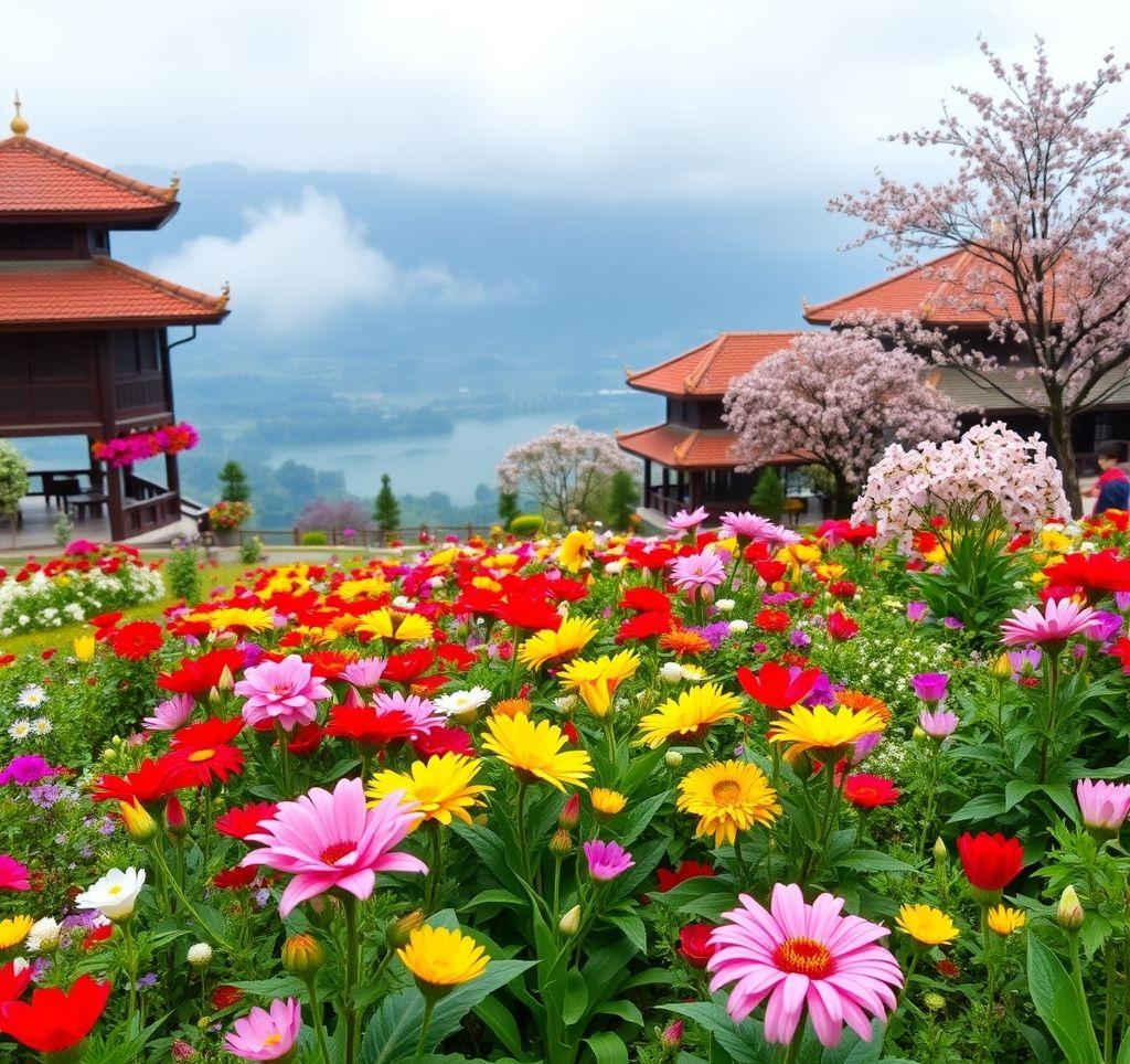 Discover Dalat’s Enchanting Flower Gardens