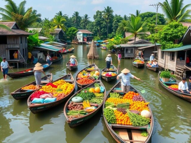 Mekong Delta Life on Water