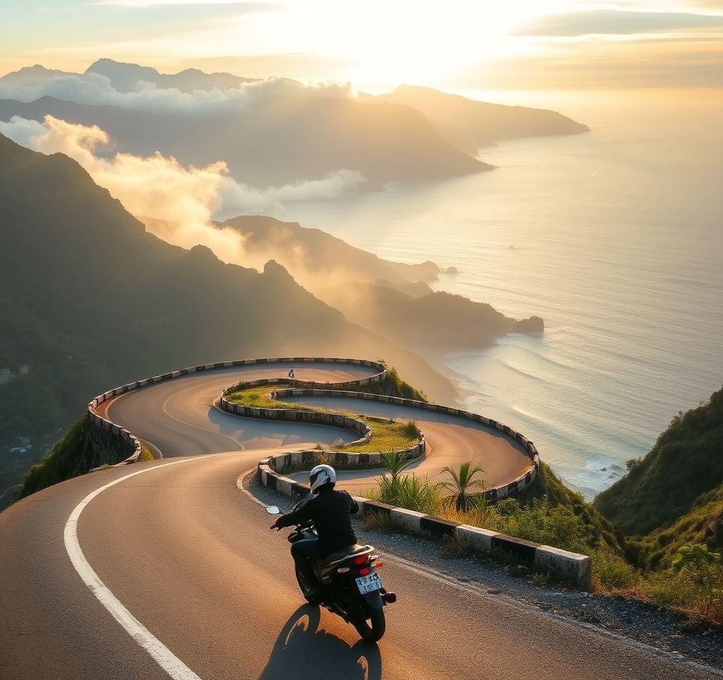 Motorbiking the Hai Van Pass
