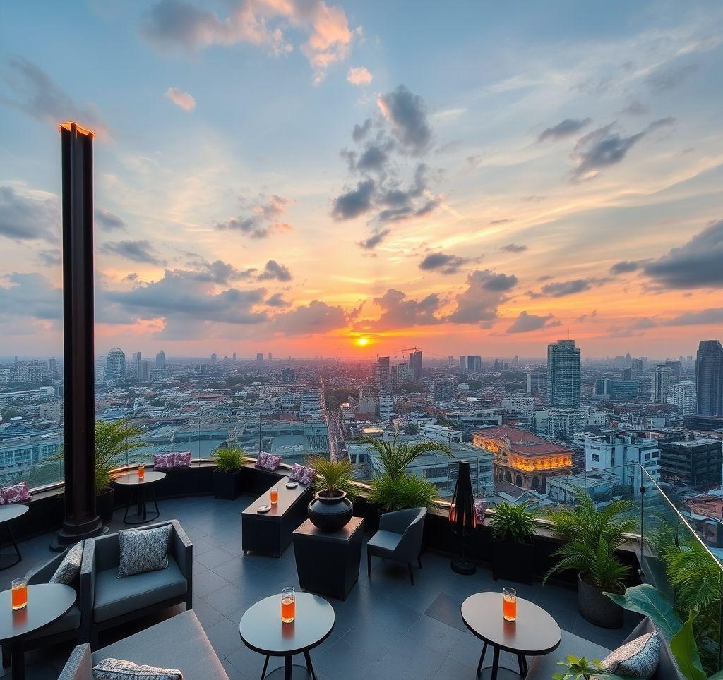 Hanoi Rooftop Bars with Stunning City Views