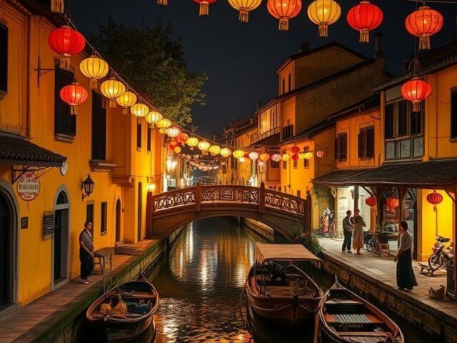 Hoi An Ancient Town Lantern Lit Charm 2 Hoi An Ancient Town Lantern Lit Charm