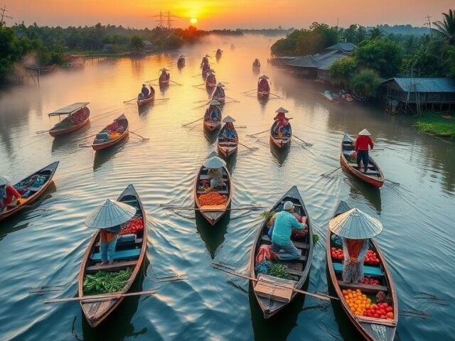Discover the Mekong Delta Life on Water